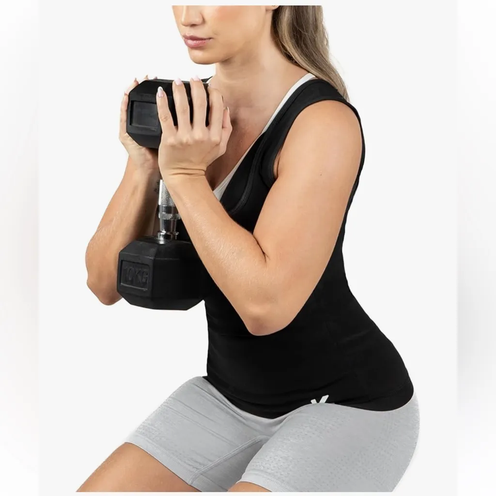 Kewlioo Sauna Compression Workout Shirt Compression Black Size 4X - Image 6