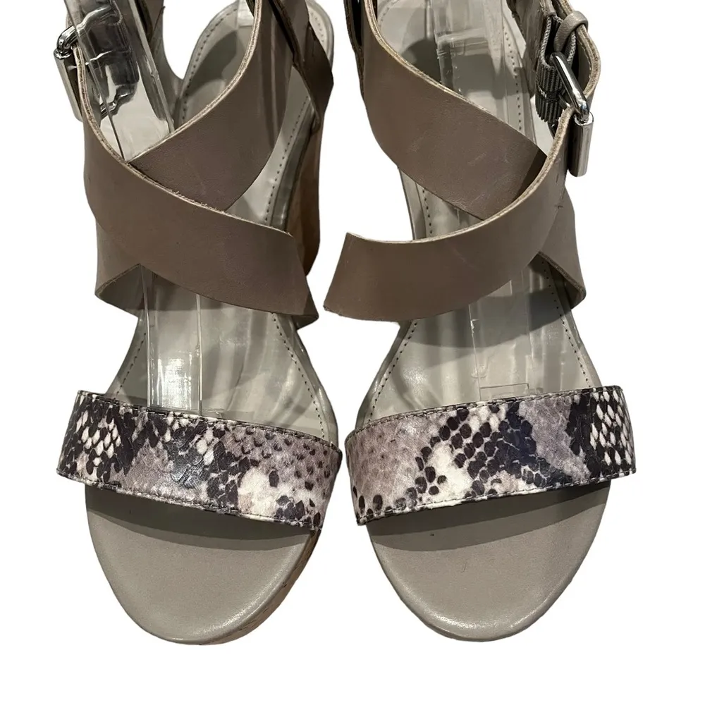 Franco Sarto Shania Platform Wedge Sandal, Sz 7.5 - Image 4