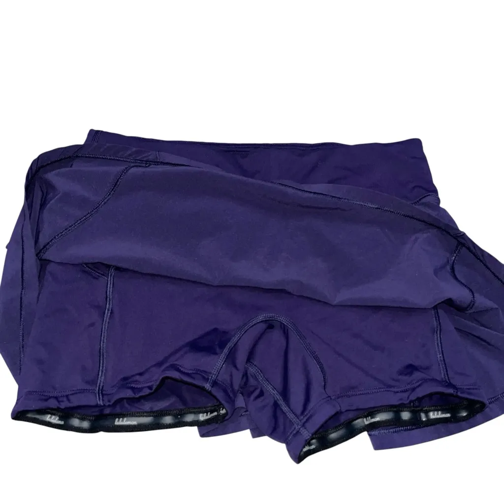 Lululemon Aeon Blue Circuit Breaker II Skirt Skort size 4 Style #W8804R - Image 8