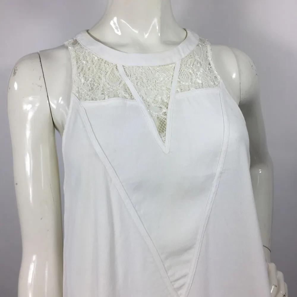 Leith Lace Yoke Tank M - Image 2