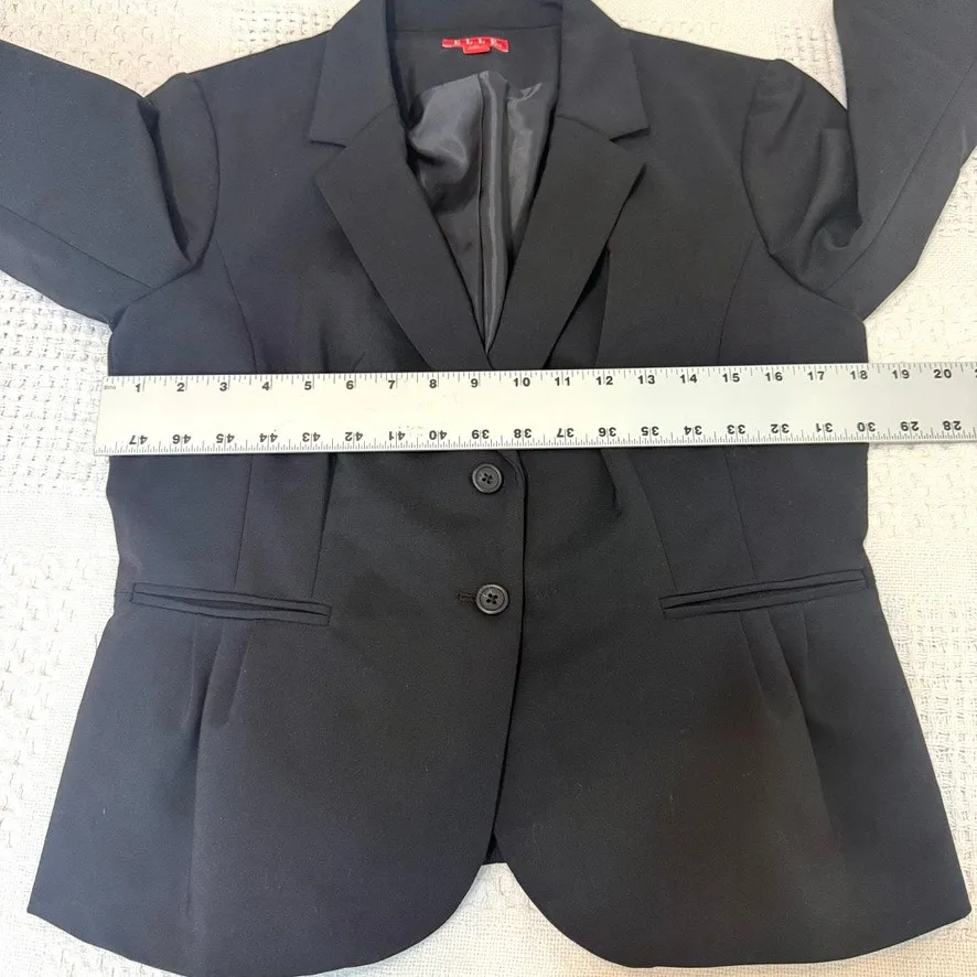 Elle 12 2 button front fitted blazer jacket suit separate C 2654 - Image 3