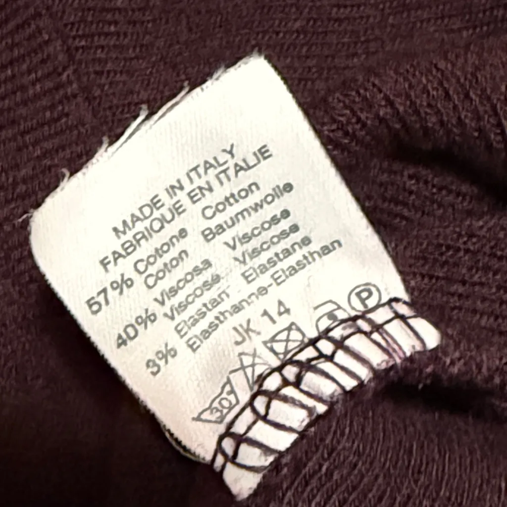 Brandy Melville  Deep Maroon Knit Top - Image 4