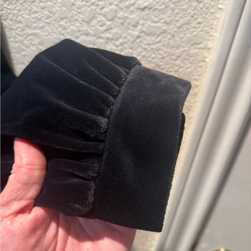 Vintage Made in USA Terrycloth Velour Black Size undefined - Image 9