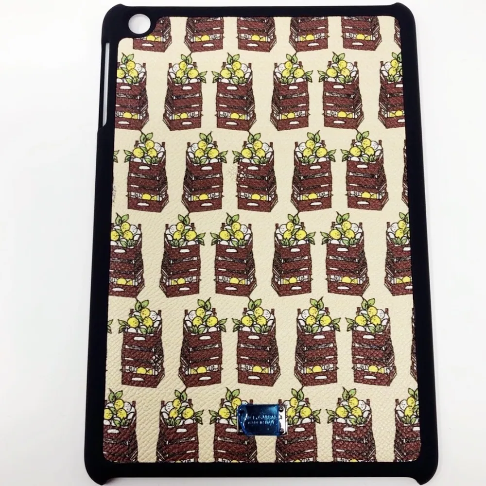 Authentic Dolce & Gabbana St. Dauphine Lemon Basket Ipad Mini Case - Image 2