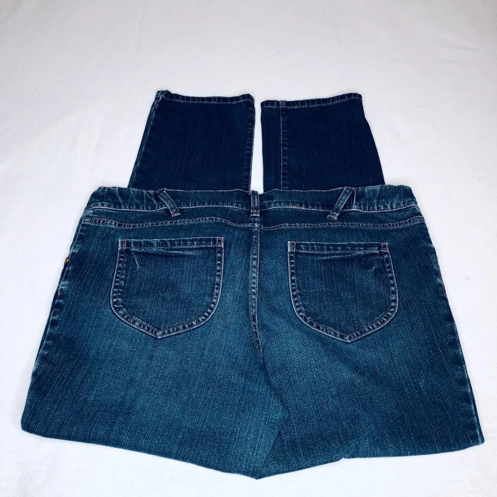 Liz Lange Dark Wash Maternity Jeans - Image 2