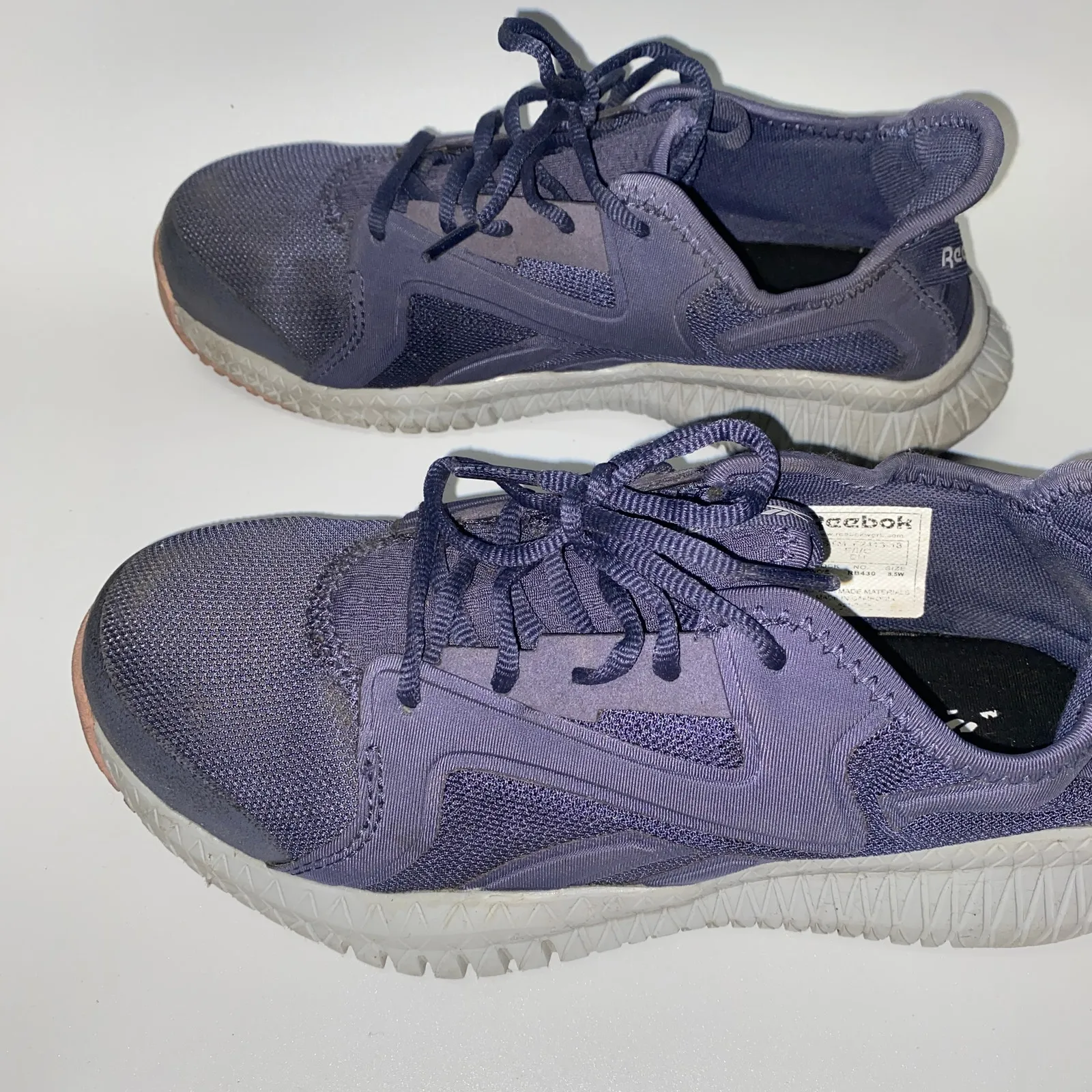 Reebok Navy Blue Flexagon 3.0 Composite Toe Slip Resistant Work Shoes Size 8.5W - Image 7