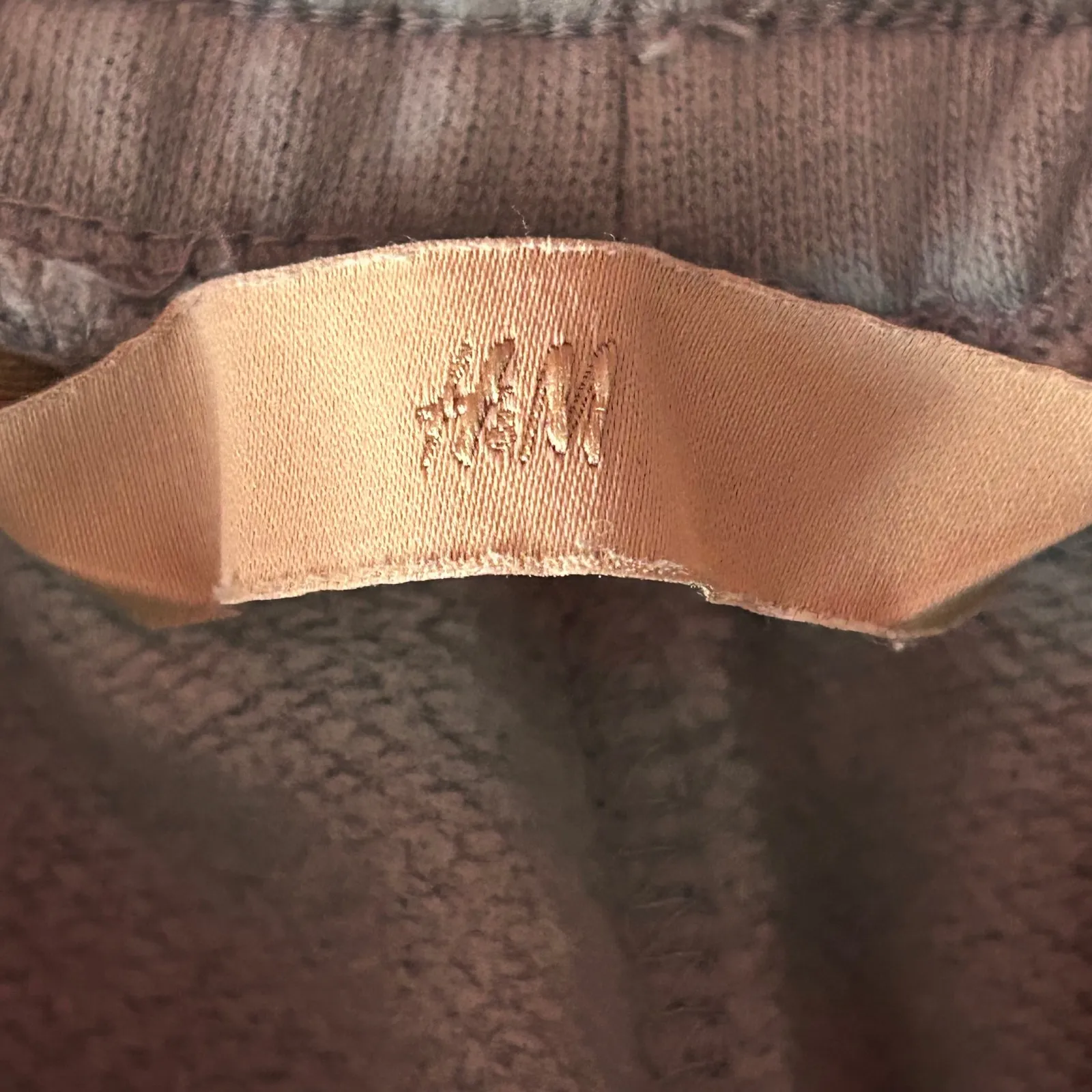 H&M Gray Blue Hue Sweatpants Joggers Elastic Waist Drawstring Size S - Image 4