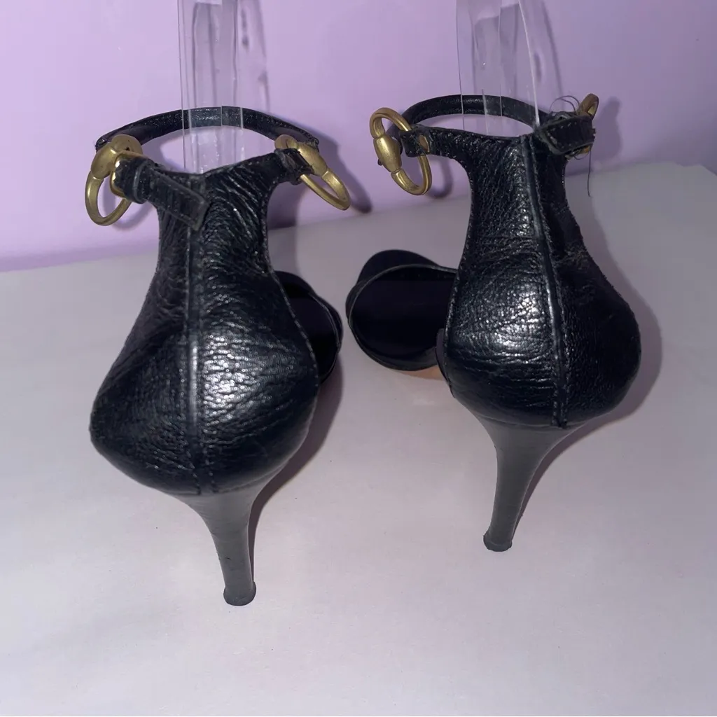 Gucci High Heel Horsebit Stiletto Sandals Women Size 9 Strappy Open Toe Luxury - Image 7
