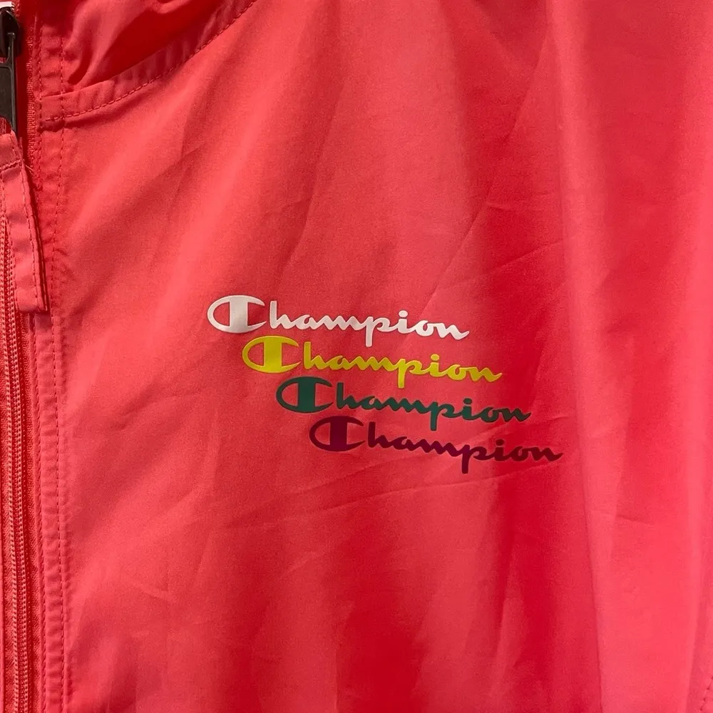 Champion Windbreaker Zip Front Jacket - Image 5