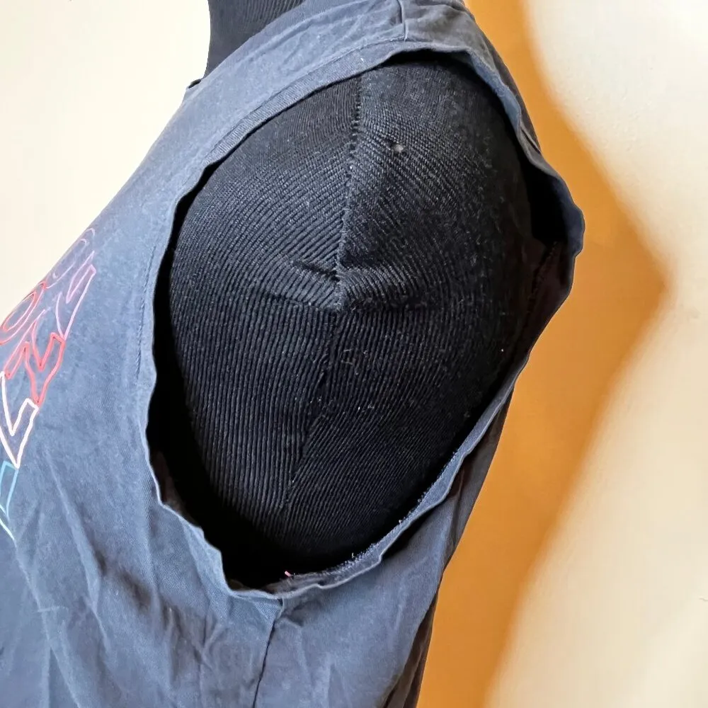 Peloton Agility Racer Logo Tank Top - Black Size Medium Biking Bike Bicycle Tee - Image 6