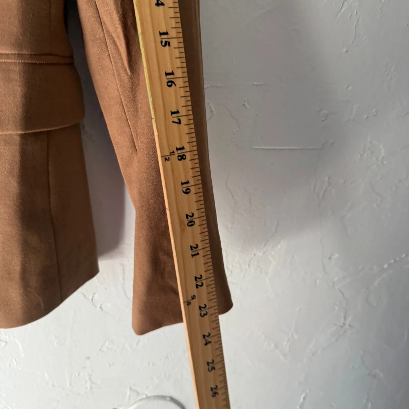 J.Crew Regent Blazer Women 0 Camel Brown Wool Blend Preppy Old Money Academia‎ - Image 6