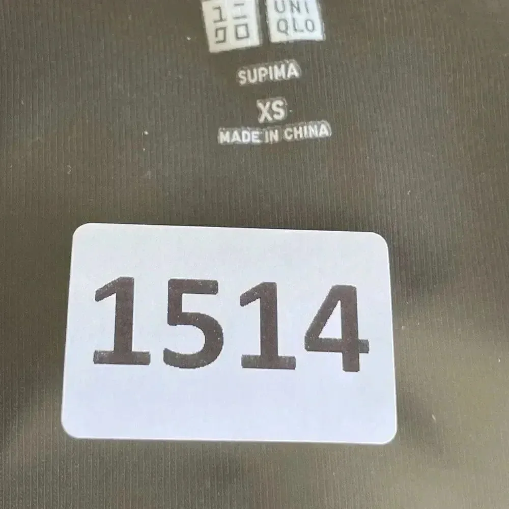 Uniqlo Supima Black Modal Cotton V Neck 3 Button-Down Long Sleeves XS # 1514 - Image 11