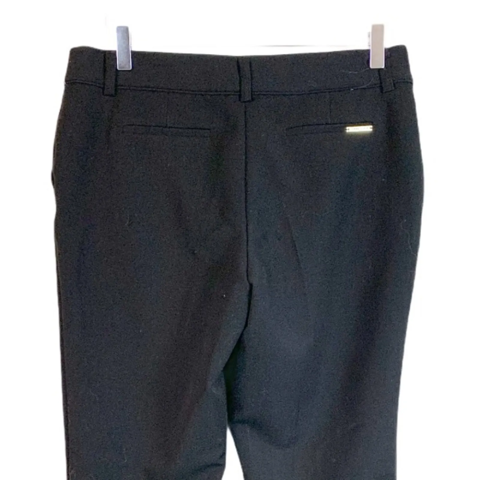 Anne Klein Women's Black Classic Dressy Slim Fit Ankle Pants Size 6P Petite - Image 4