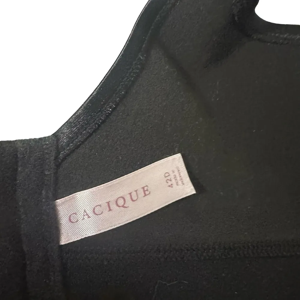 Cacique Unlined Full Coverage No Wire Bra size 42D - Image 5