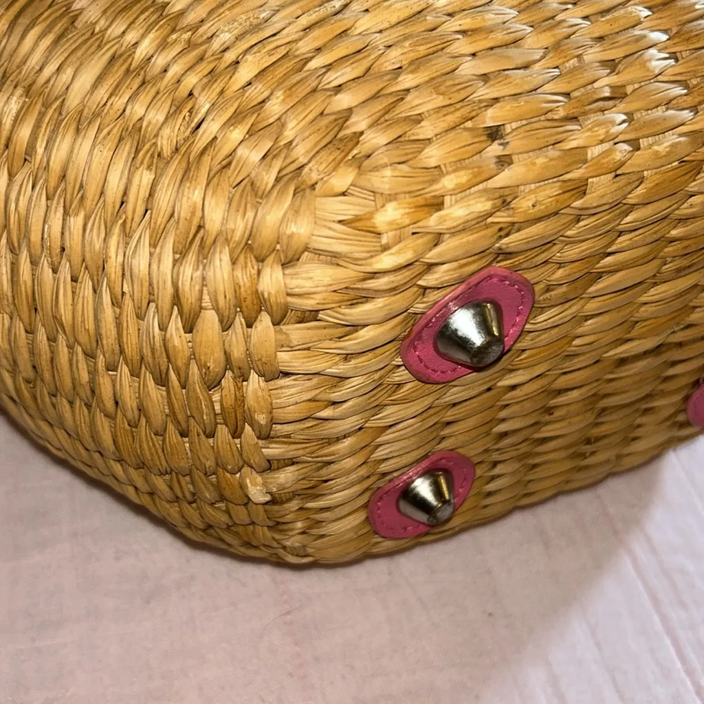 Banana Republic Woven Basket Handbag - Image 4