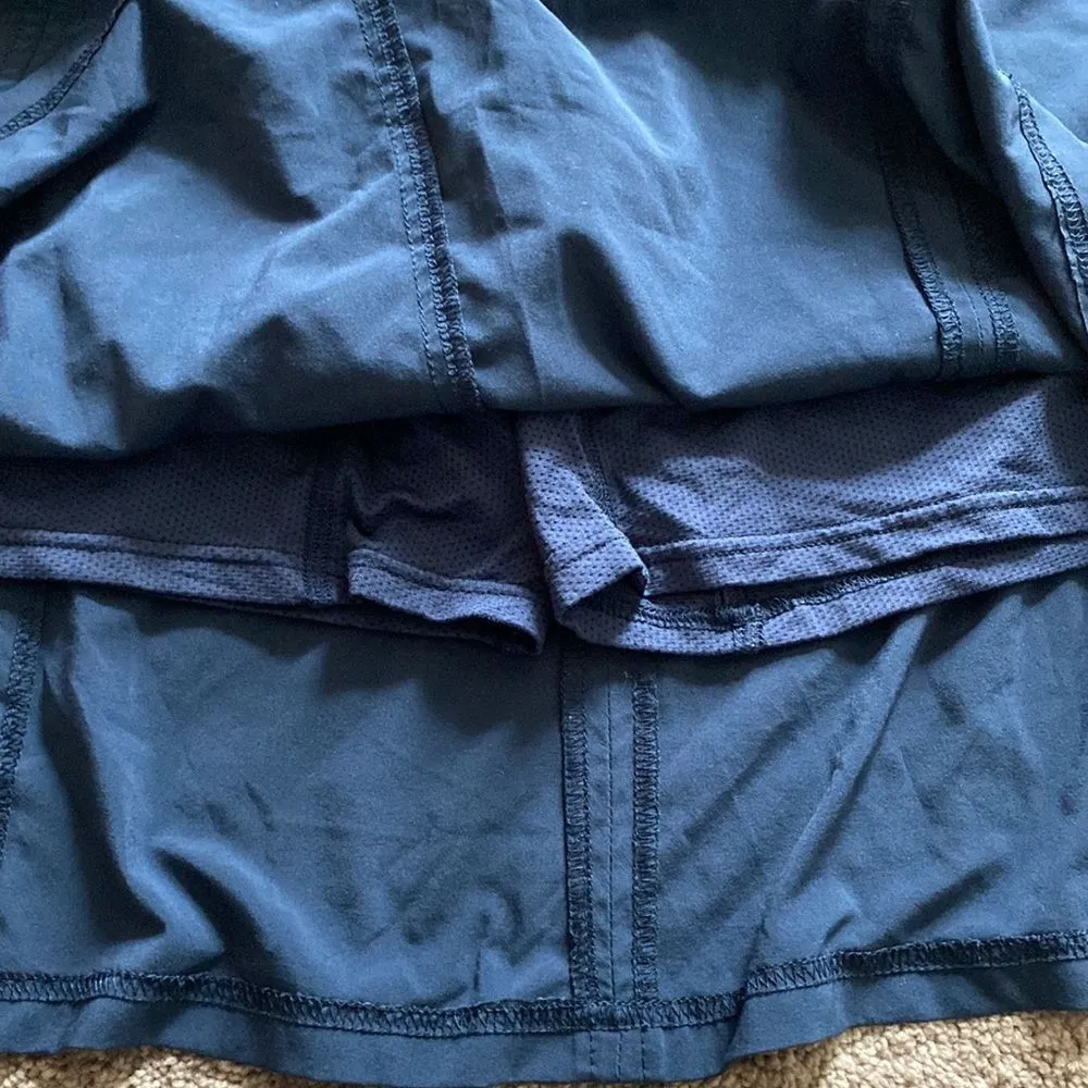 L. L. Bean Navy Skort Skirt SIZE 12 - Image 3