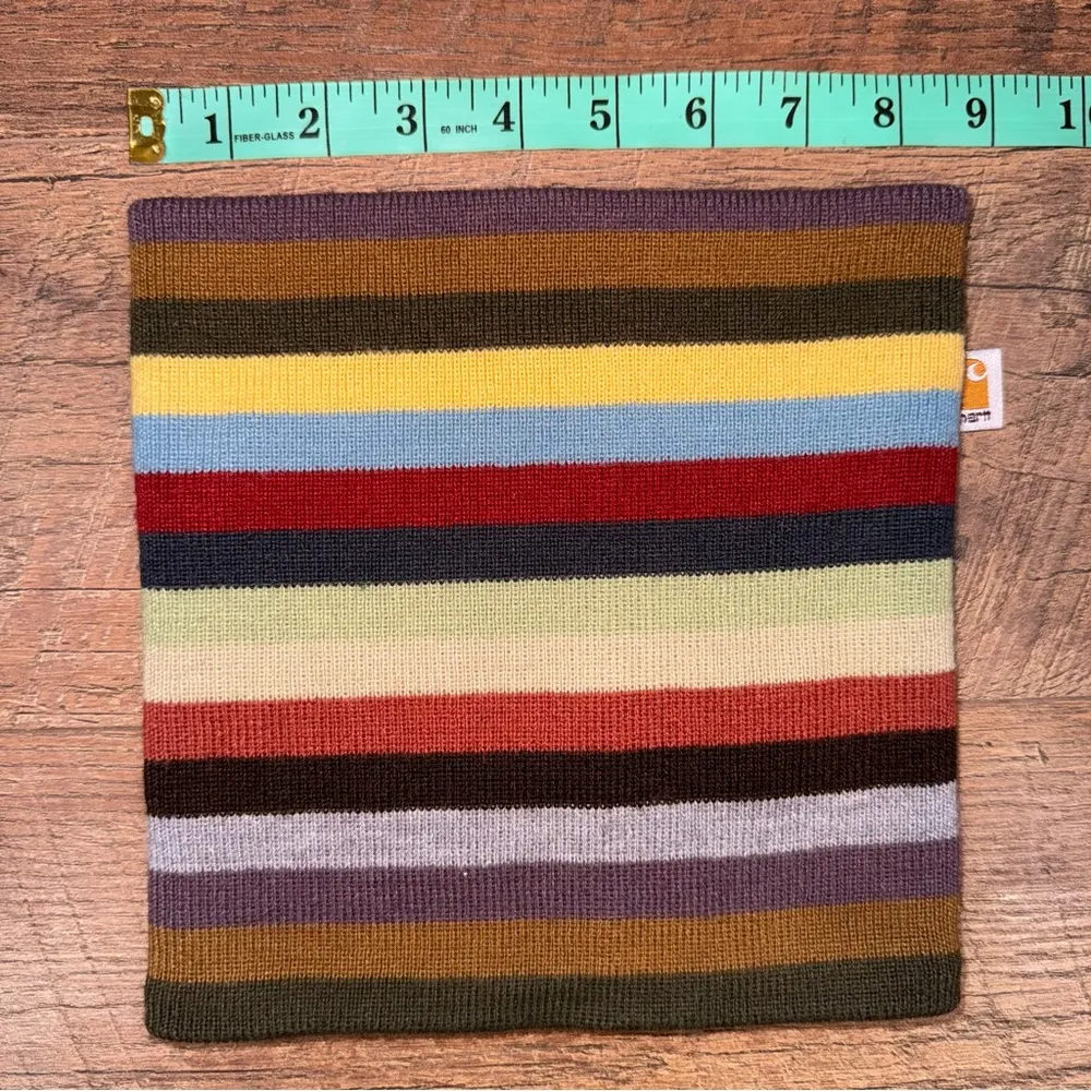 Carhartt Striped Knit Gaiter Purple - Image 4