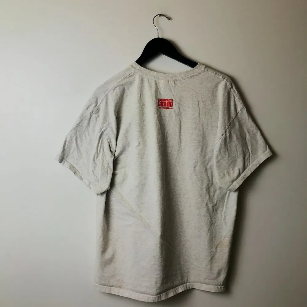 Vintage Y2K Power Speed Victory T Shirt Cream XL Extra Large NASCAR Racing Solid - Image 15