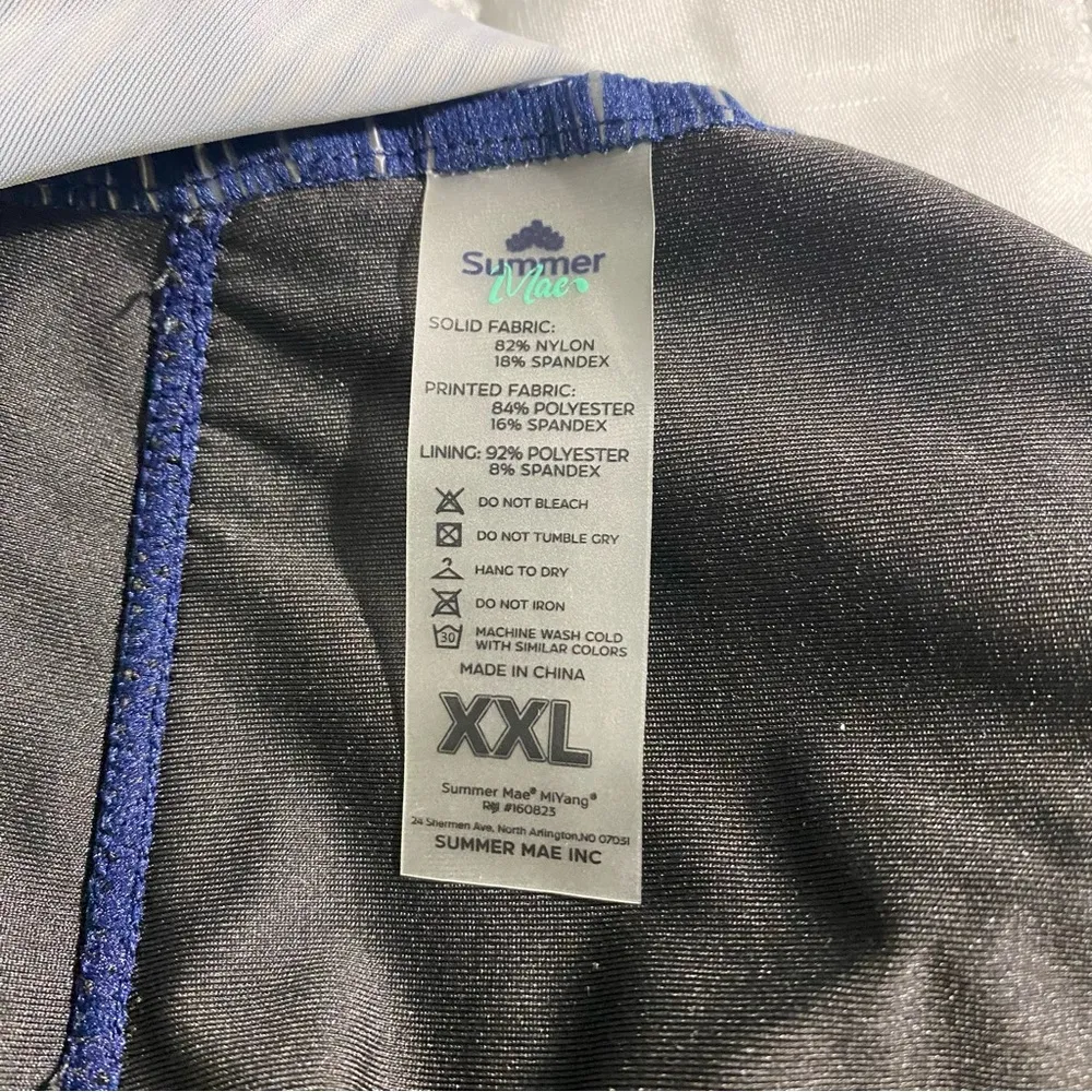 Summer Mae Women’s Plus Size Floral Swimdress one piece Swimsuit XXL - Image 7