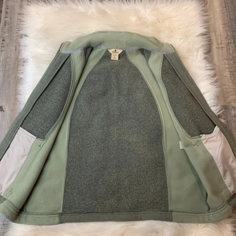 Woolrich fleece vest sage green M - Image 10