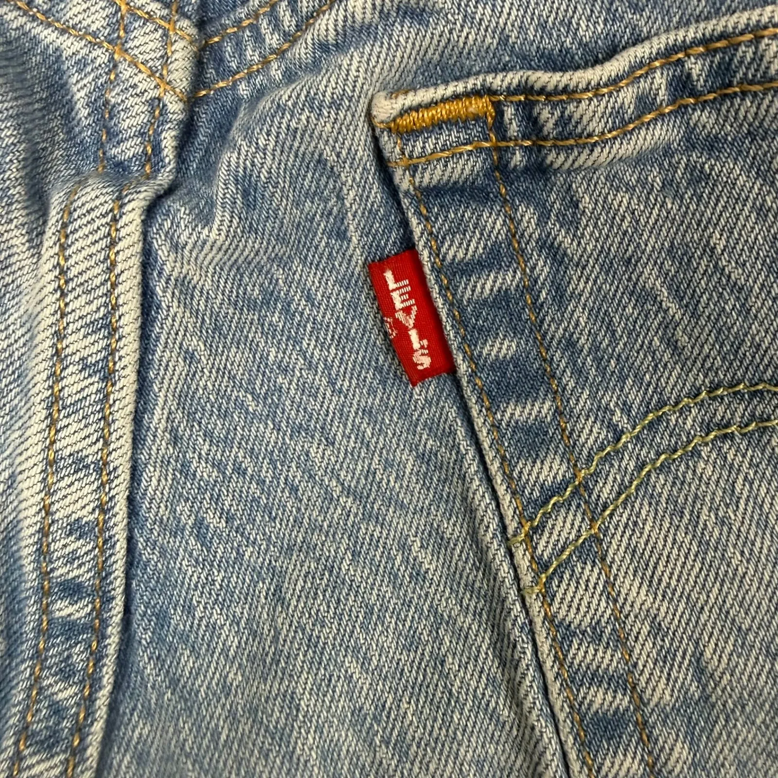 Vintage VTG Levis 501 Button Fly Jeans W25 L28 High Rise Slim Straight Y2K Denim - Image 13