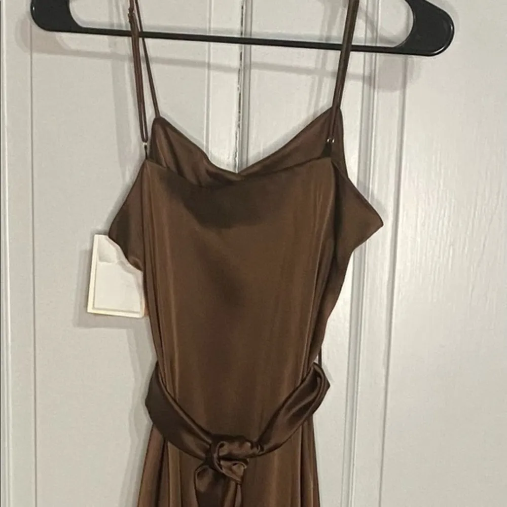 NANUSHKA Sayan Satin Slipdress Slipdress
NANUSHKA in Bronze Brown Size Small NWT - Image 9