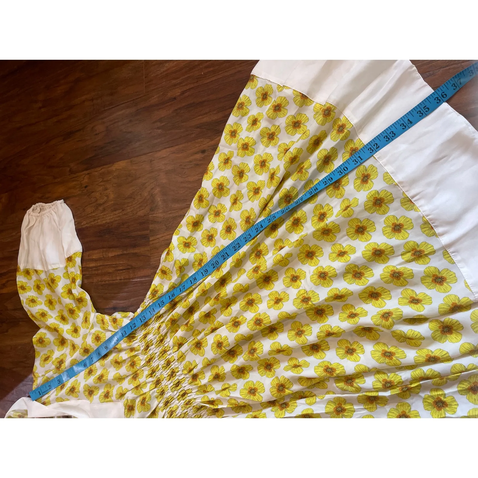 COSABELLA Mare Sunflower Printed Silk Hoodie Dress Size Medium M BEACH VACATION - Image 8