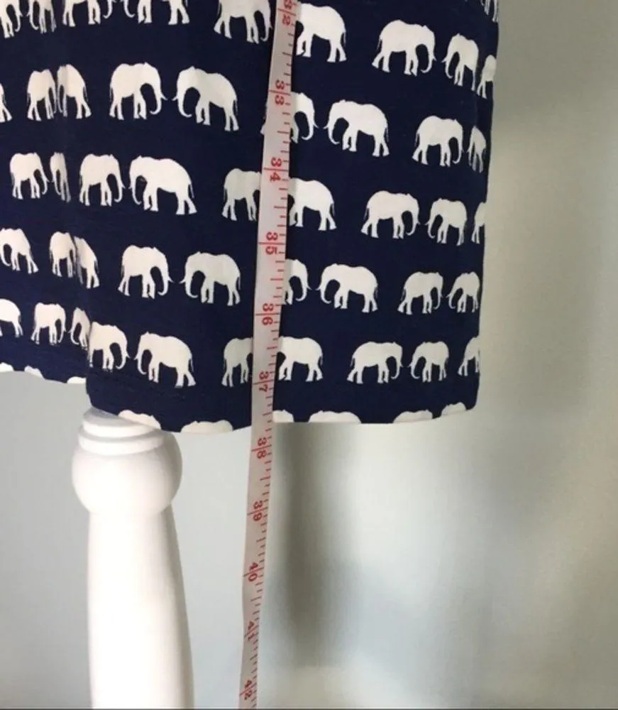 NWT Sugarhill Boutique Navy Blue Elephant Dress - Image 7