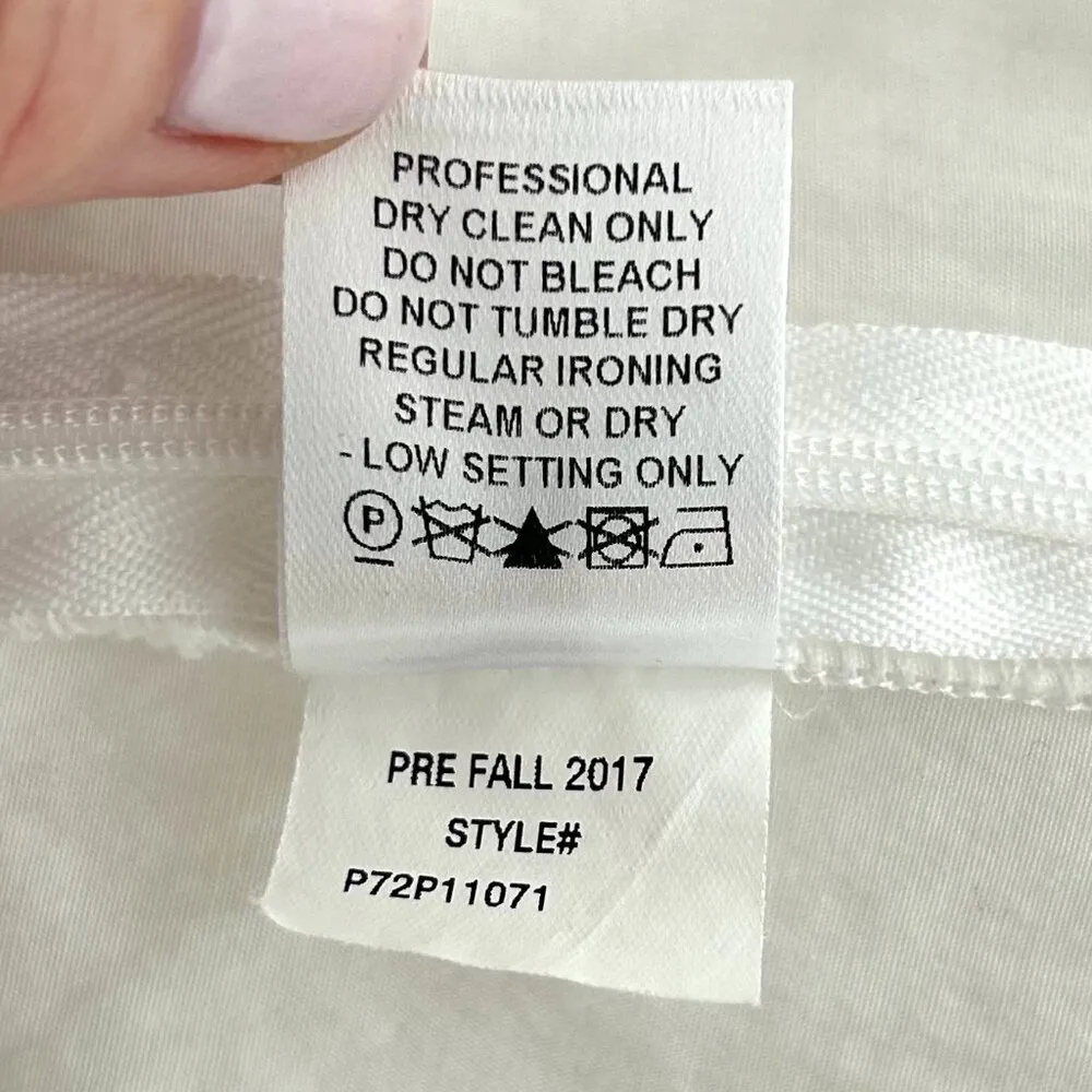 Monse Off The Shoulder Top in White Size 6 - Image 7