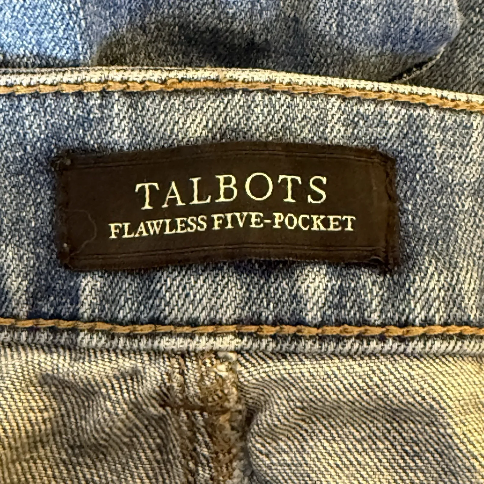 Talbots Flawless Five-Pocket Boyfriend Jeans Women Size 8 Casual Denim Straight - Image 5