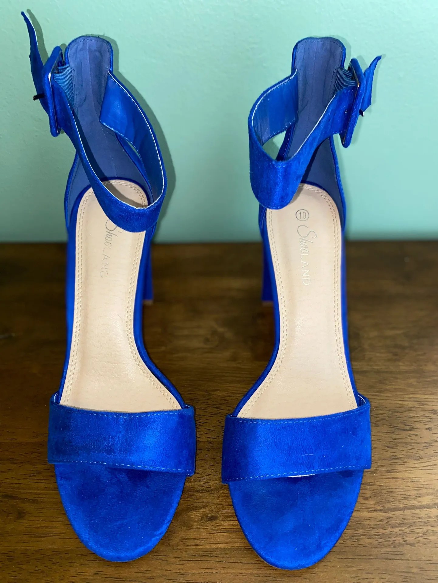 Heels Blue Size 10 - Image 2