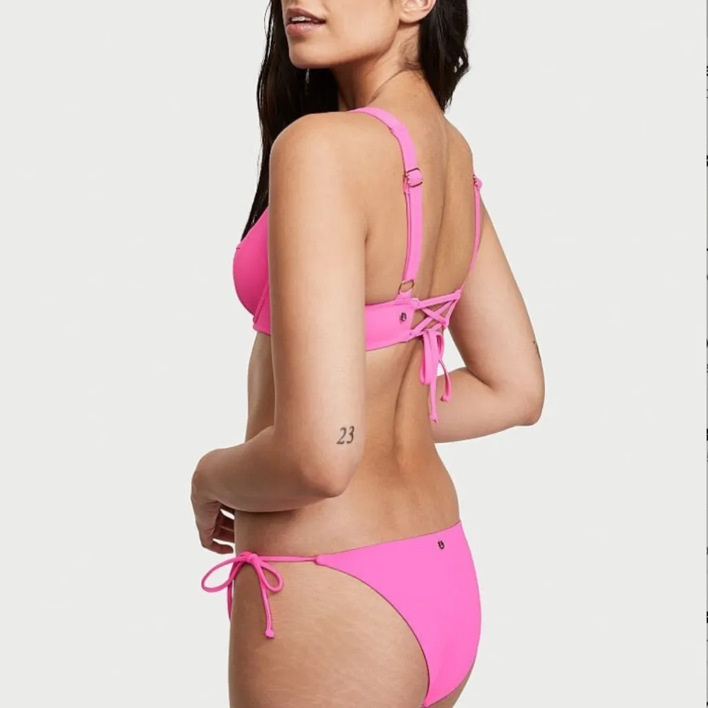 Hot Pink Victorias Secret Bikini Set - Image 2