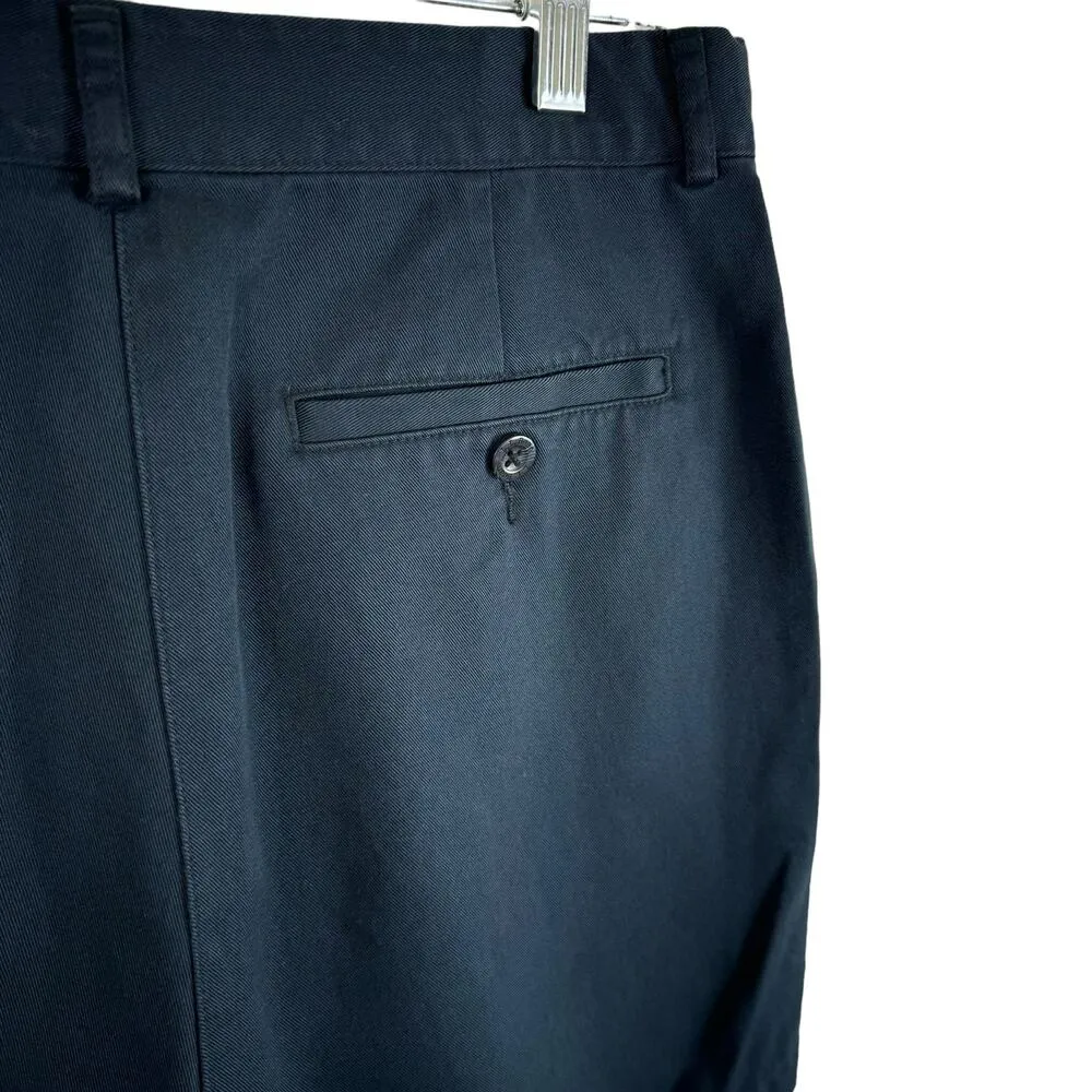 L.L. Bean Vintage Black 100% Cotton Original Fit High Rise Jean Shorts Size 12 - Image 3