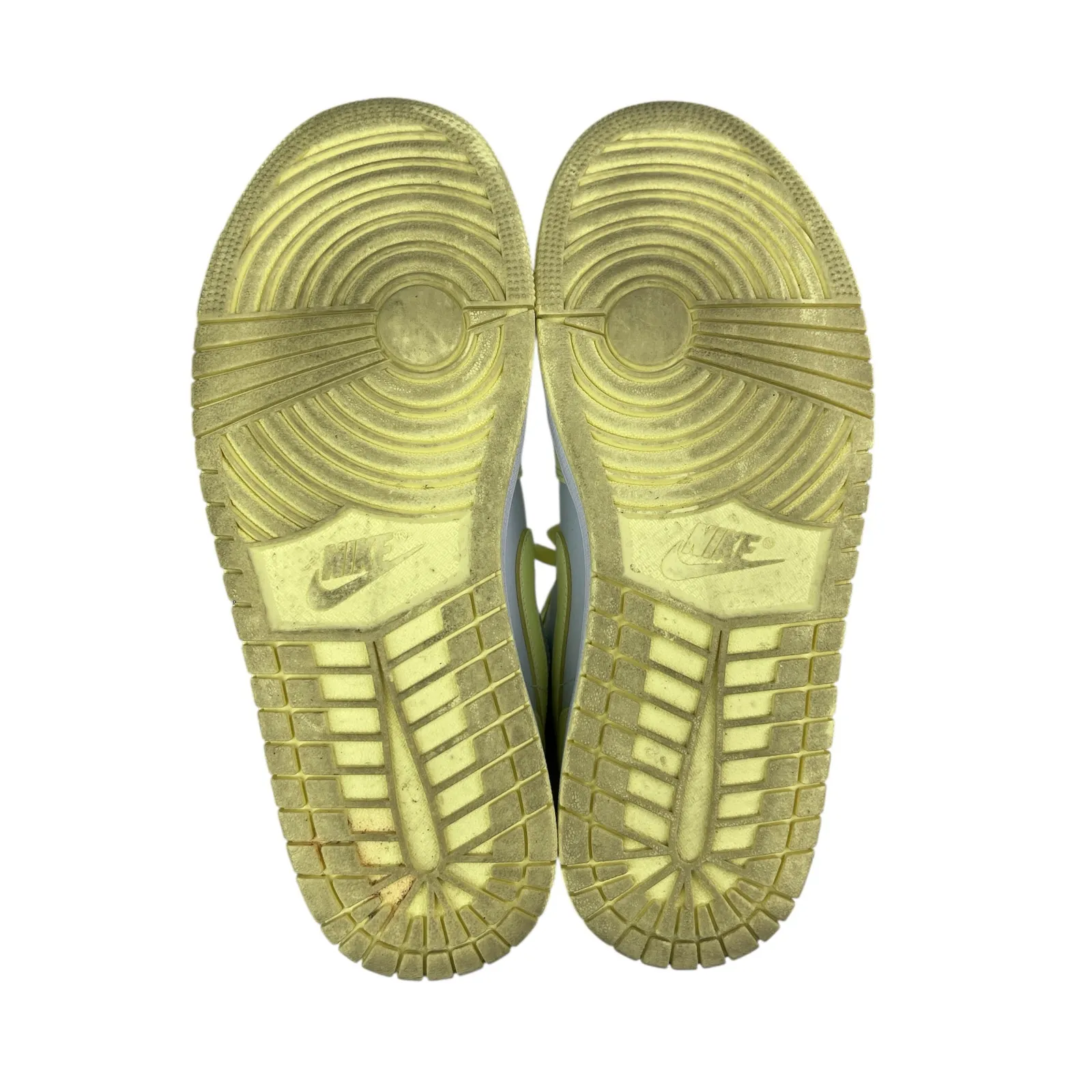 Nike Air Jordan 1 Low Lemonade Colorblock Lace-Up Athletic Sneakers Shoes 10.5 - Image 4