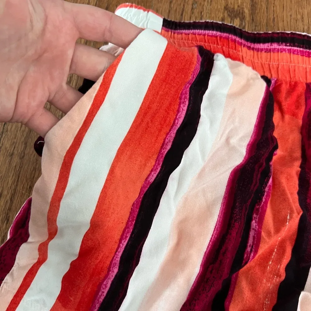 Striped Multicolor Shorts Apt 9 Size M - Image 5