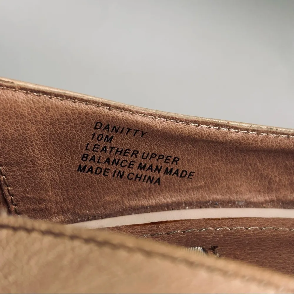 Steve Madden Danity Tan Leather Platform Stiletto 5.5" Heeled Pumps Size 10 - Image 7