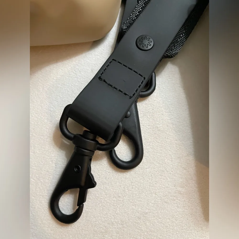 NWT Rains Box Bag Should Crossbody Bag Waterproof Sand Color - Image 15