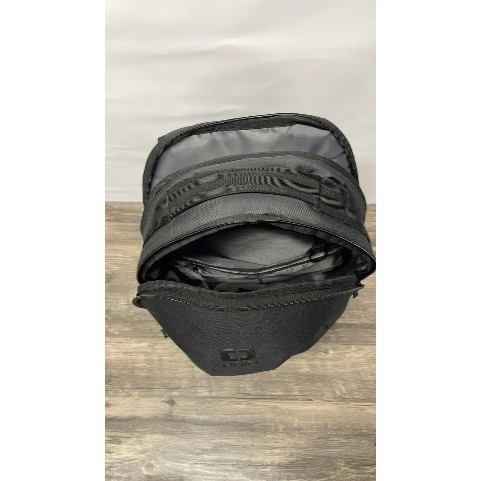 OGIO Black Laptop Backpack Travel Work School Bag‎ Exact Sciences Logo On Front - Image 7