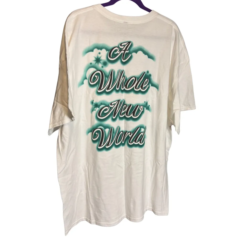 Disney White Cotton T-Shirt - Image 2