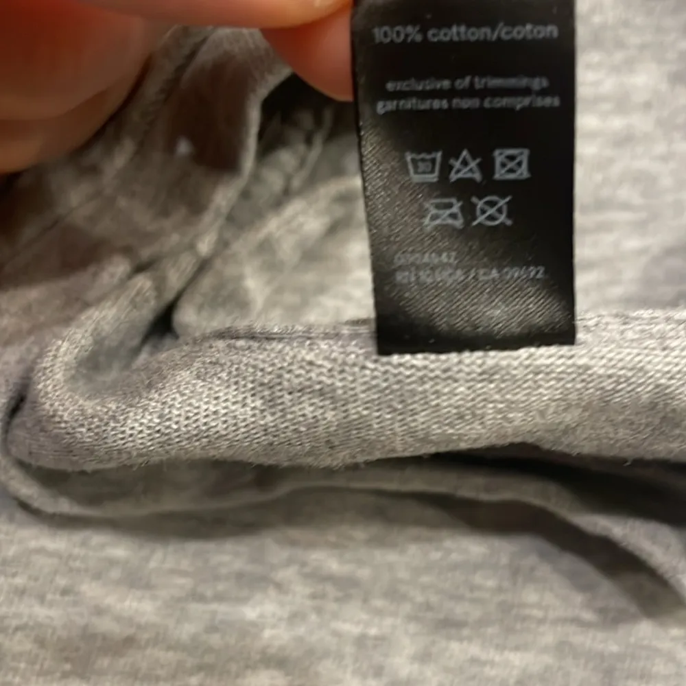 Blush Grey Cozy Raw Hem Tank Top - Size XS - Image 6