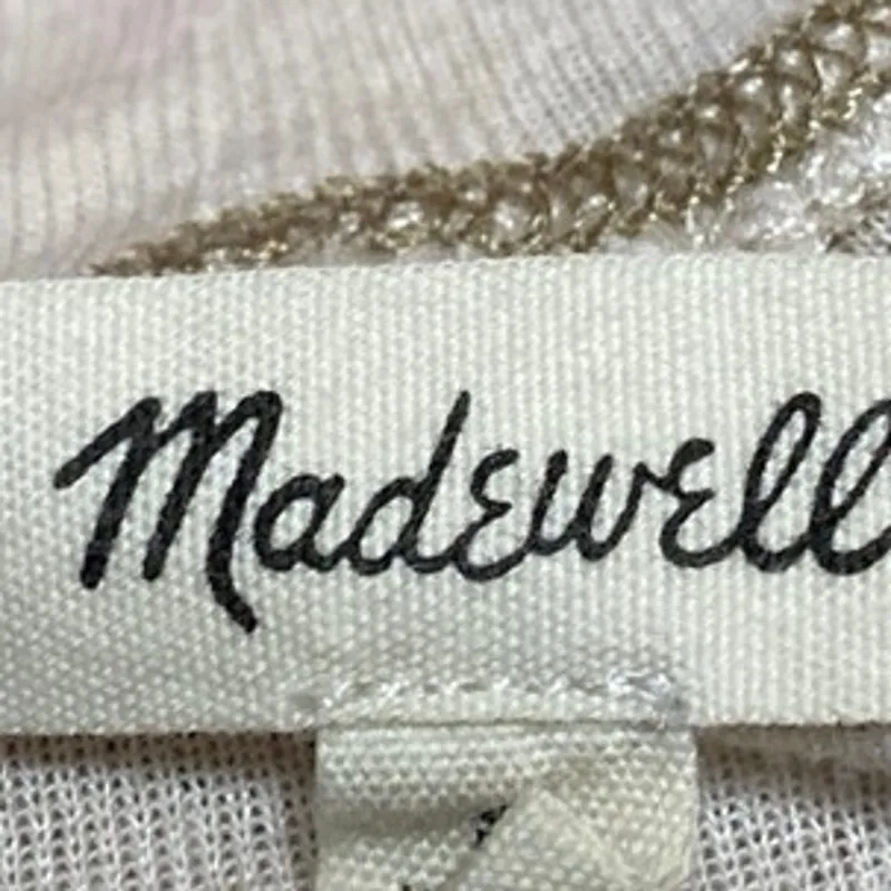 Madewell Women's Yellow Long Sleeve Turtleneck Seam Slim Sweater Top Size S - Image 3