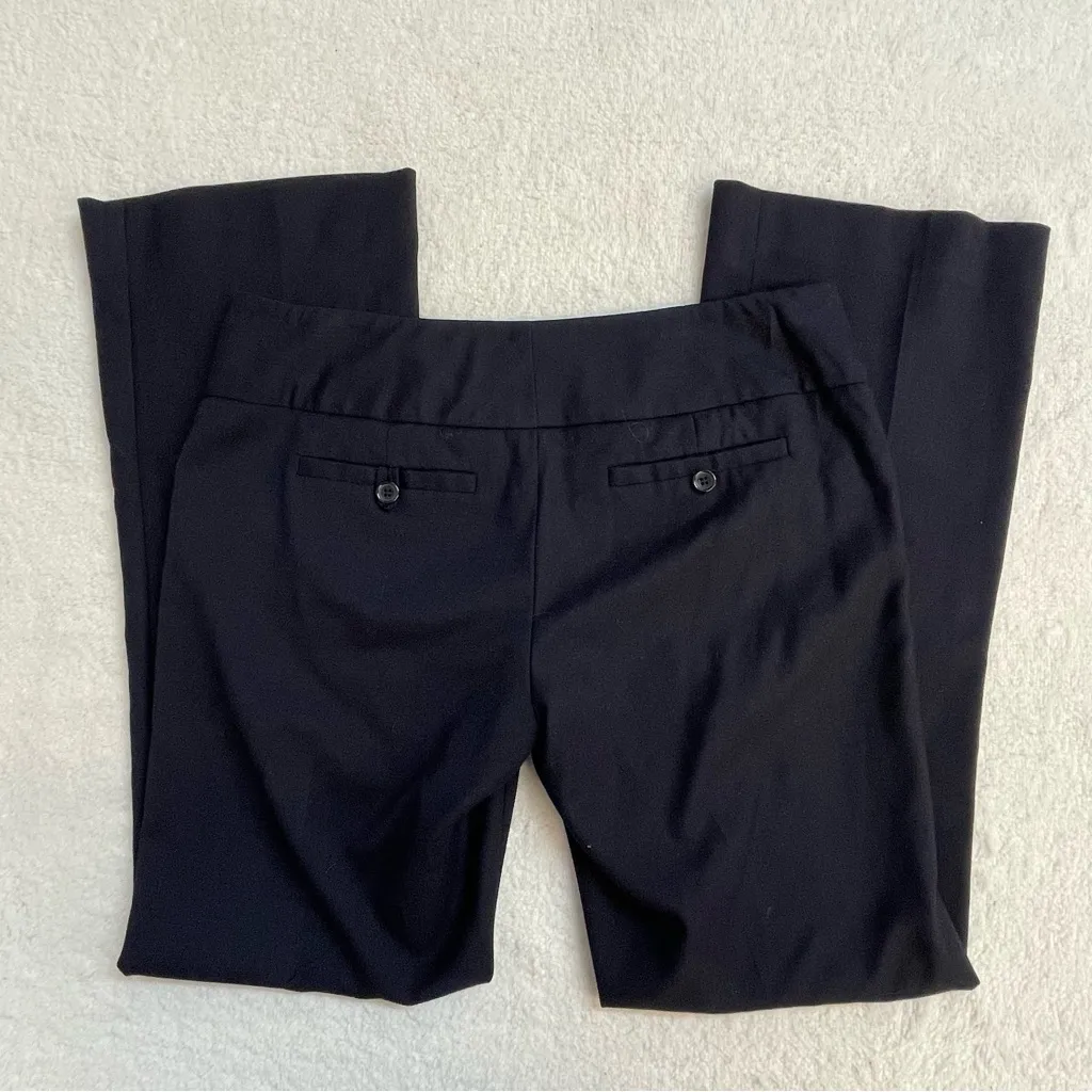 The Limited Navy Blue Flare Low Rise Flat Front Women's Pants - Image 9