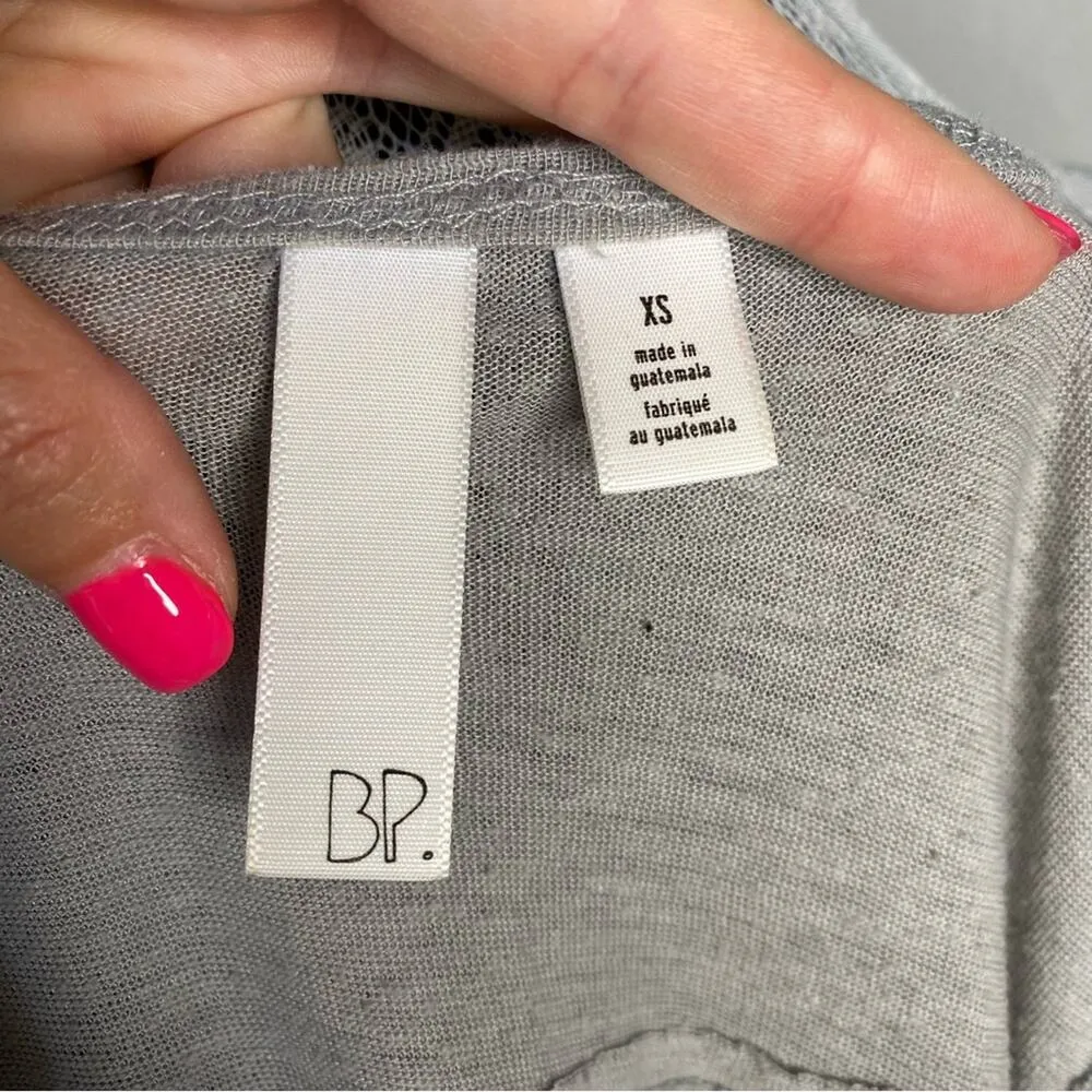 BP Brass Plum Womens Sleeveless V-Neck Button Down Henley Tunic Tank Top XS - Image 4