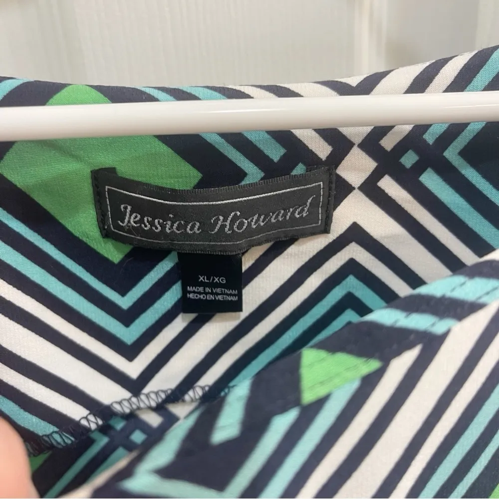 Jessica Howard Pattern Dress - Image 2