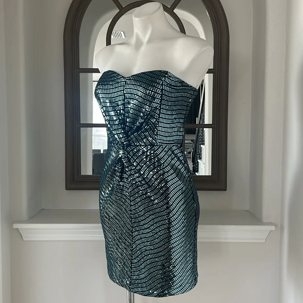Ramy Brook Daya Mirrored Dress in Party, Size 6 New w/Tag - Image 15