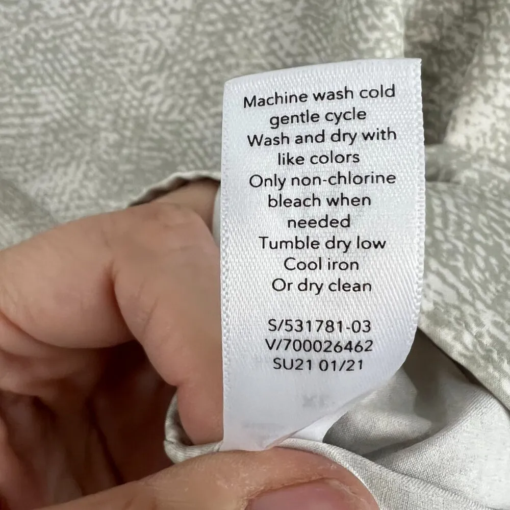 Athleta XL Sleeveless Swing Top Snake Skin Print - Image 5