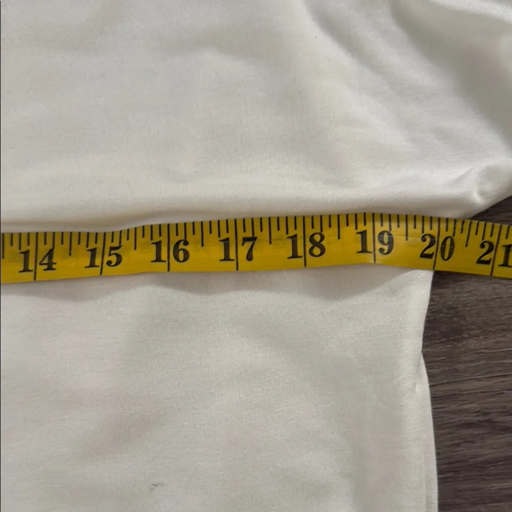 Project Social Tee Elegant Ivory Women's Top Small - Image 7