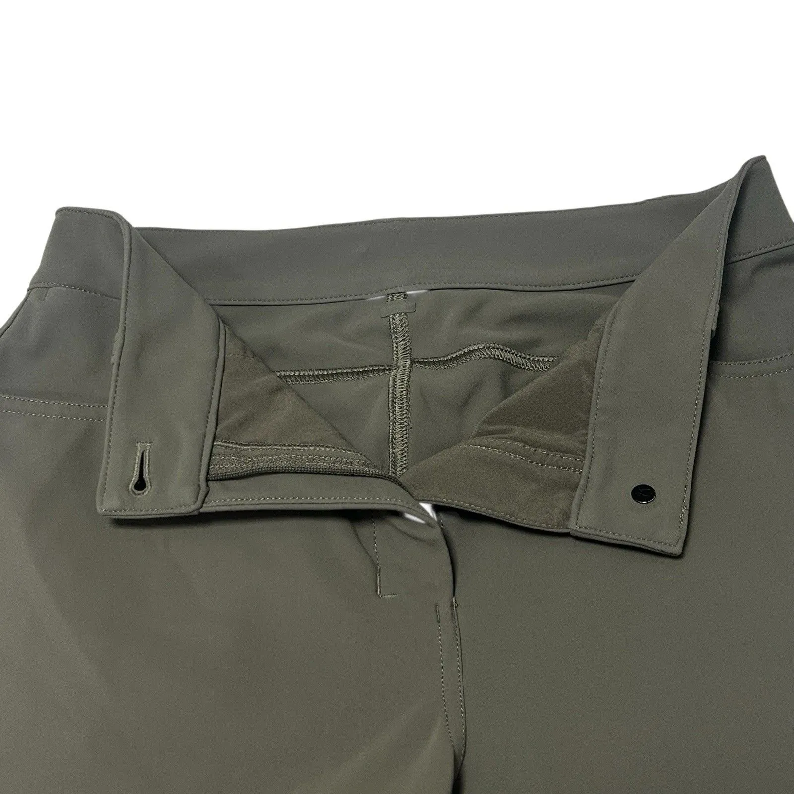 Lululemon City Sleek Slim-Fit 5 Pocket High-Rise Pant Full Length Grey Sage 28 - Image 9