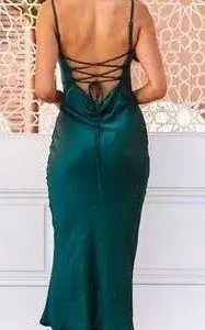 Hello Molly Teal Midi Dress - Image 2