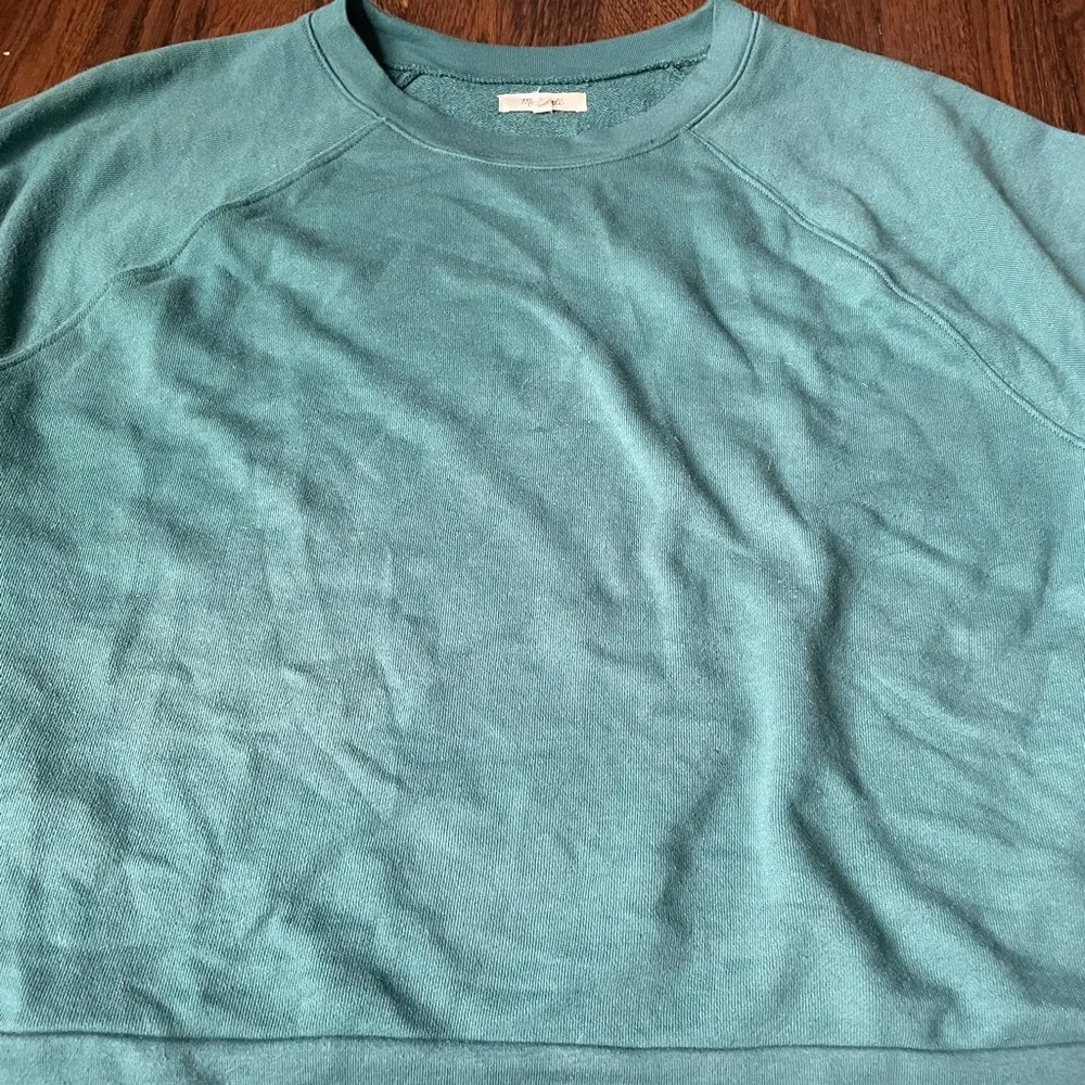 Madewell green pullover sweatshirt - Image 2